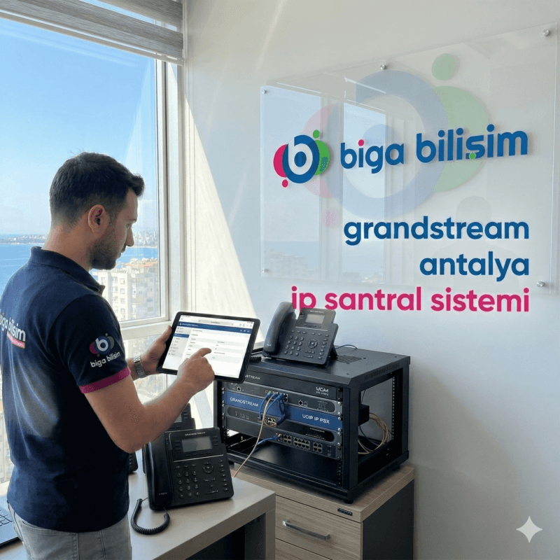 antalya grandstream voip telefon sistemi